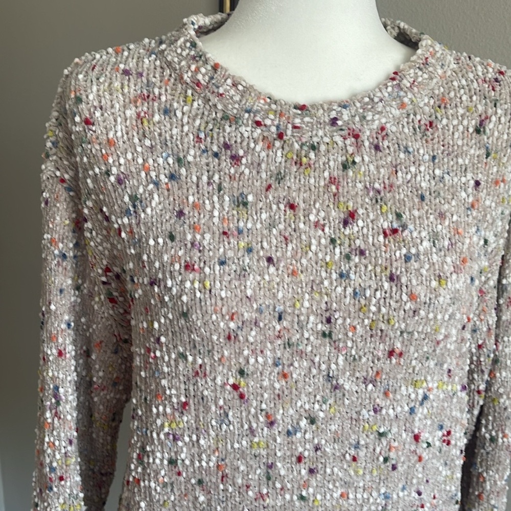 Apt 9 Women's Multicolor Knit Sweater XL - Picture 4 of 6